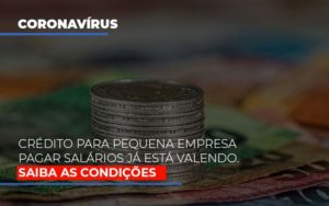 Credito Para Pequena Empresa Pagar Salarios Ja Esta Valendo Notícias E Artigos Contábeis Em São Paulo | Espelha Contabilidade - Contabilidade Consultiva em São Paulo